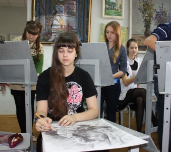 Первый тур краевой олимпиады по рисунку