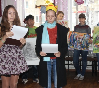 Посвящение в Юные Художники- 2014!