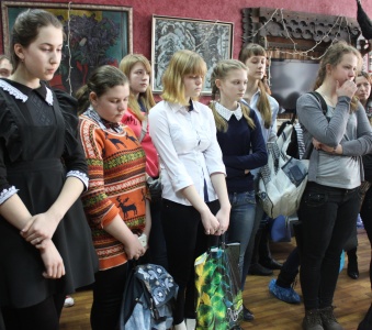 I тур Краевой олимпиады по живописи 2015 