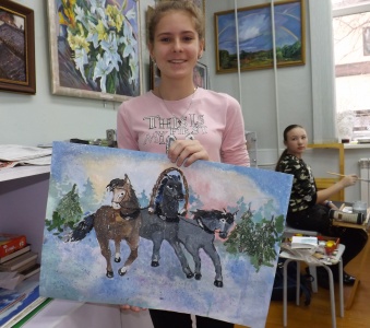 Школа готовится к Новому году