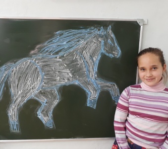 Разрисуй школьную доску